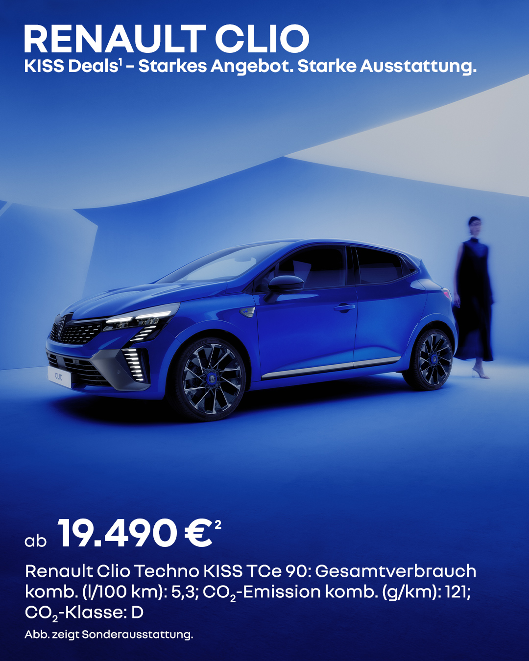 renault clio barpreis angebot