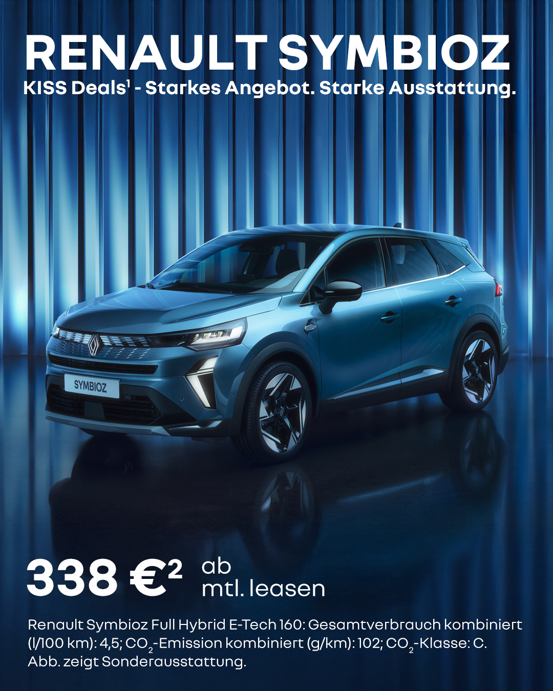 Renault Symbioz Kiss Deal Finanzierungsangebot